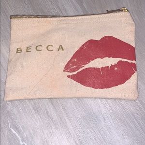 Becca makeup bag.